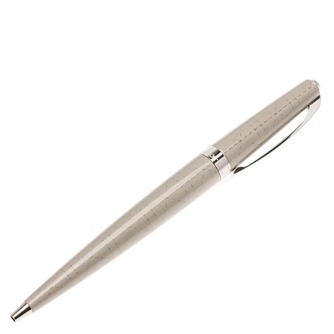 dior grey classic ballpoint replica|used christian dior pen.